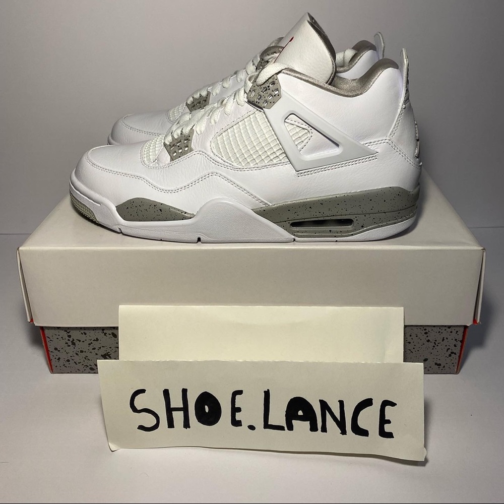 Nike Air Jordan 4 “White Oreo” Size 10.5 M